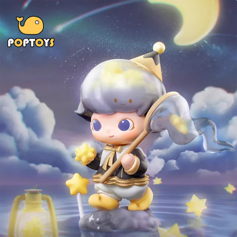 POPTOYPOPMART Dimoo Weaving Wonders Series Blind Box Art ของเล่นอินเทรนด์ตุ๊กตาเดสก์ท็อปตกแต่งของขวัญวันหยุดตุ๊กตาน่ารักอุปกรณ์เสริมแฟชั่น