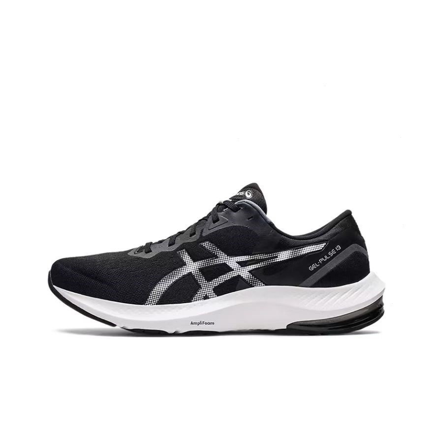 Asics GEL-PULSE 13 Body black/white ระบายอากาศได้สะดวกสบายสำหรับ unisex