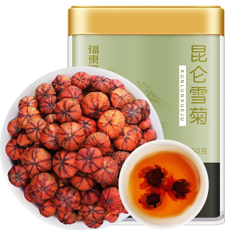 Fudonghai Snow chrysanthemum 50g Kunlun ทารกในครรภ์หิมะ chrysanthemum 50g Kunlun ทารกในครรภ์หิมะ Xin