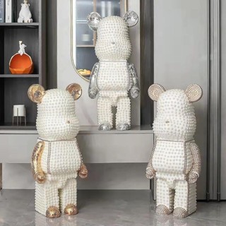 ตุ๊กตาหมีตั้งโชว์ กระปุกออมสิน ประดับมุกขนาด50/80ซม. ตกแต่งบ…