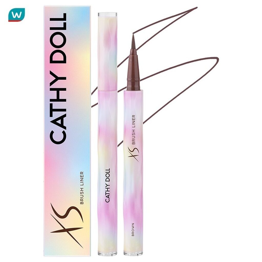 Cathy Doll เคที่ดอลล์ เอ็กซ์เอส บรัช ไลเนอร์ 0.6ก. บราวน์