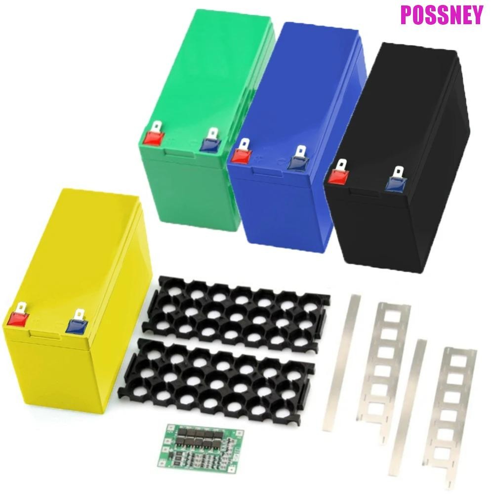 POSSNEY 18650กล่องเก็บแบตเตอรี่ลิเธียม,12Vตะกั่วกรดกล่องแบตเตอรี่3x7ผู้ถือ18650เซลล์ABSกล่องเก็บ,พลาสติกABSระบบแบตเตอรี่กรณีผู้ถือพอดี18650ผู้ชาย