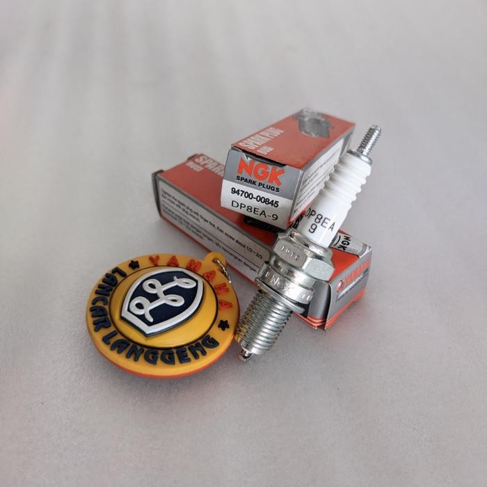 NGK DP8EA-9 SCORPIO ORIGINAL YAMAHA SPARK PLUG 94700-00845 ดีที่สุด