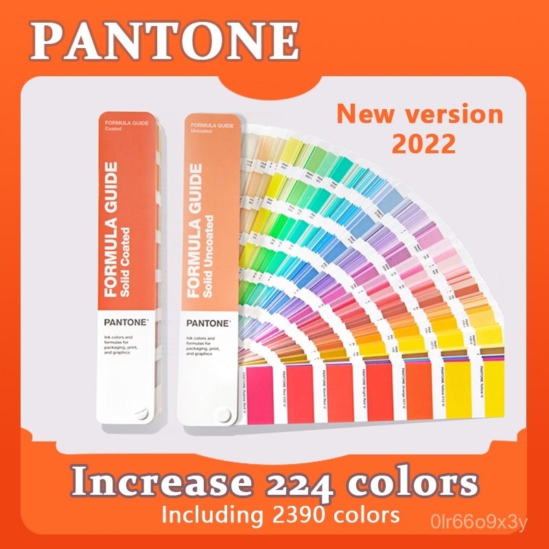 2022 New PANTONE International Standard Pantone Color Card  C U Color Card GP1601B Pantone Formula C