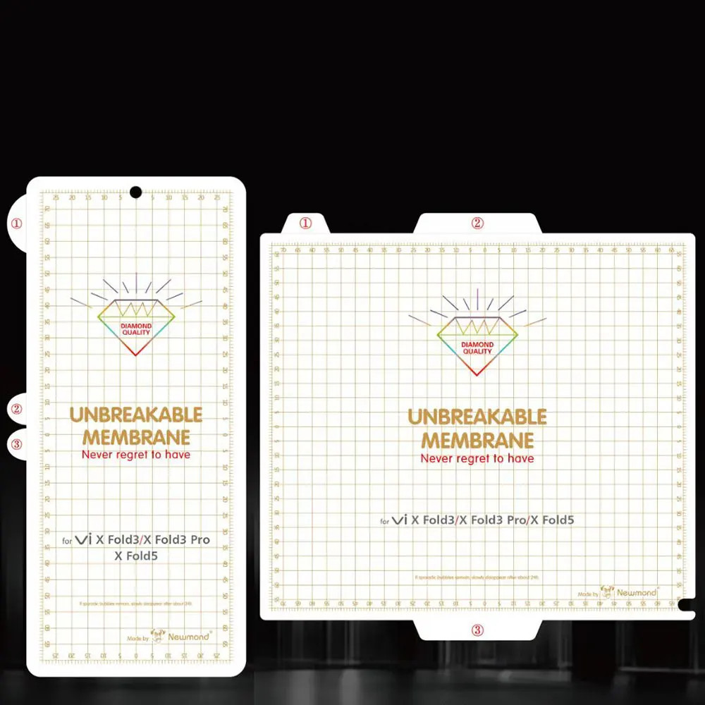 Oleophobic Hydrogel ฟิล์มสําหรับ vivo X พับ 5 หน้าจอ Soft Protector ป้องกัน Guard Matte โปร่งใสใส