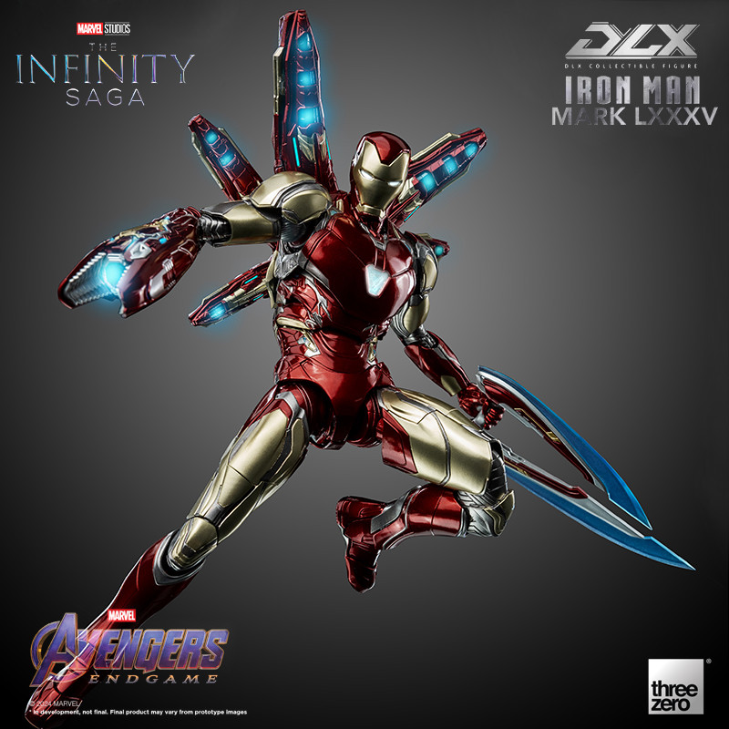 Threezero Marvel Iron Man MK85 Mark 85 DLX Action Figure Gift