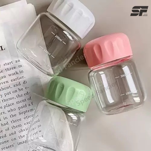 ขวดน้ําขนาดเล็กแบบพกพา น่ารักมินิมอล ใส่นม 300 ml ใส่กาแฟ Portable cup