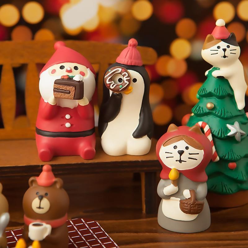 zakka圣诞老人装饰品多肉花盆微景观桌面树脂工艺品摆Zakka Santa Claus decorations succulent flowers20250710