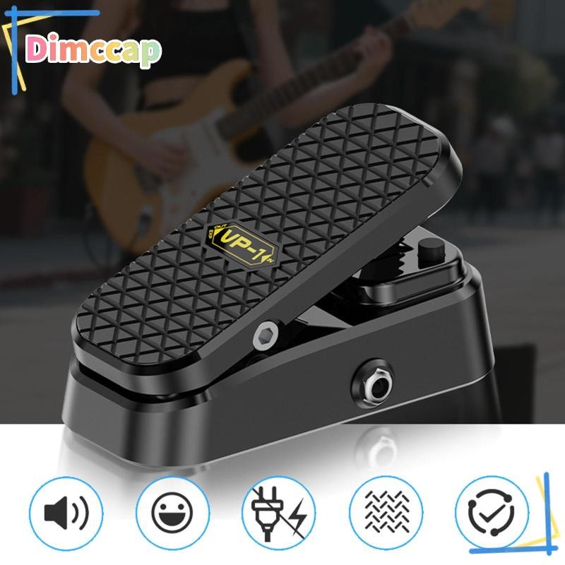 [dimcap] Expression Pedal Cushioned Passive Volume Professional Guitar Effects Pedal