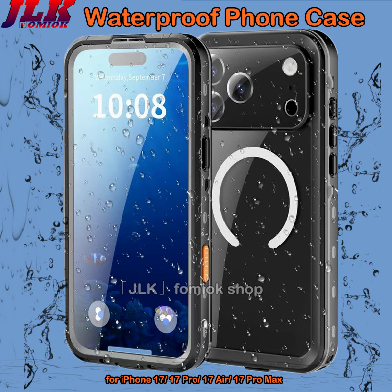 [Redpepper] IP68 Waterproof Magnetic Case For iPhone 17 Pro Max 17 Air 17Pro i17 Protector Full Body