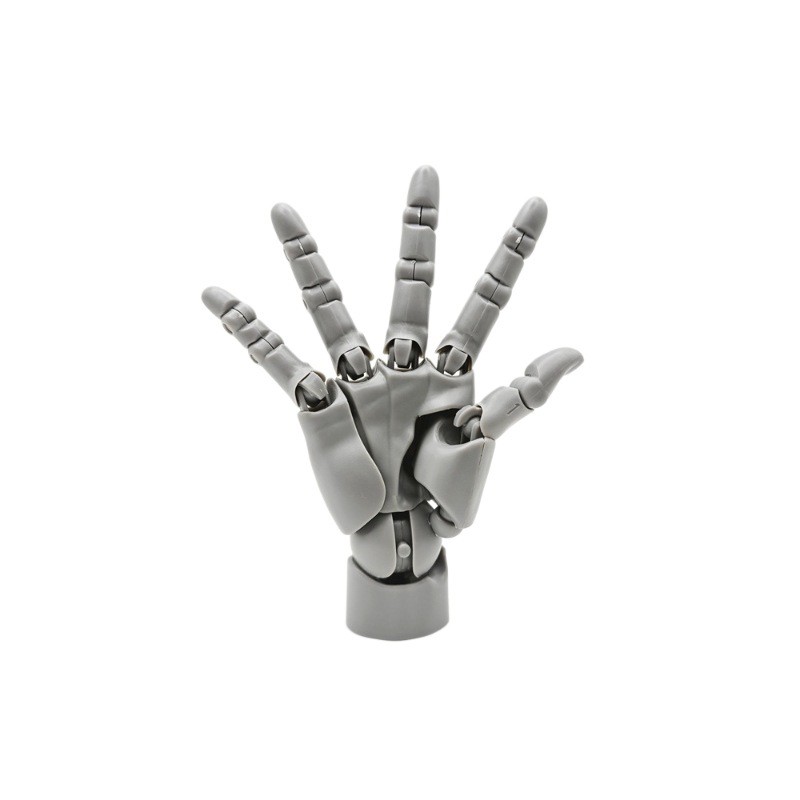 Articulated Hand Model Drawing Figurine Sketch Artist ภาพวาดประติมากรรมมือนิ้วมือ Joint Figurine Figma ตุ๊กตาตกแต่งบ้าน - รูปที่ 7