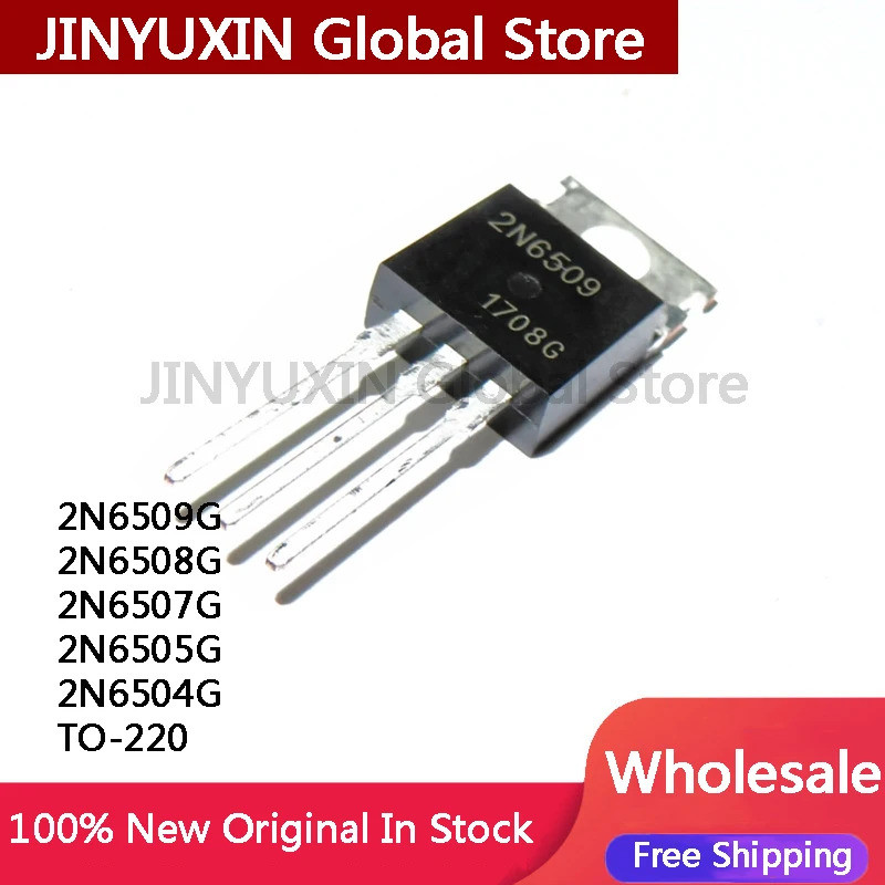 1-5PCS 2N6509G 2N6508G 2N6507G 2N6505G 2N6504G 2N6508 2N6507 2N6505 2N6504 2N6509 TO-220 Field-effec
