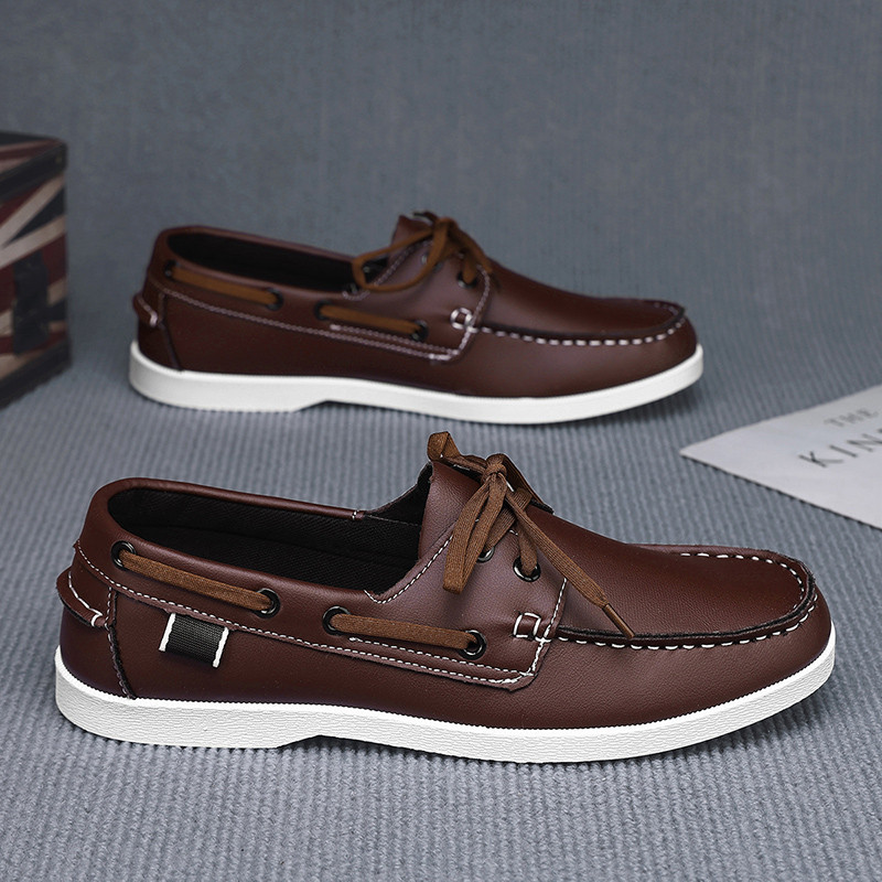 40-48 รองเท้าผู้ชายขนาดบวกผู้ชายรองเท้า pennyloafers