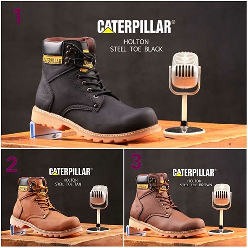 D6 CATERPILLAR HOLTON BOOTS SAFETY ORIGINAL HANDMADE SHOES