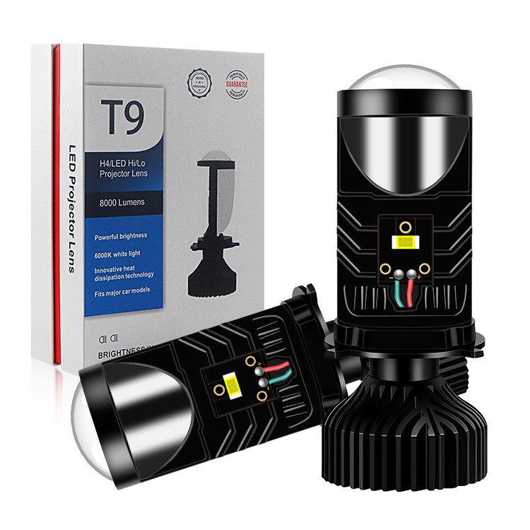 ไฟหน้า LED H4 เลนส์ Y7D Y8 Y6D ไฟหน้า LED 12-24v ไฟหน้ารถจักรยานยนต์ Cross-Border Hot-ขาย Spotlight