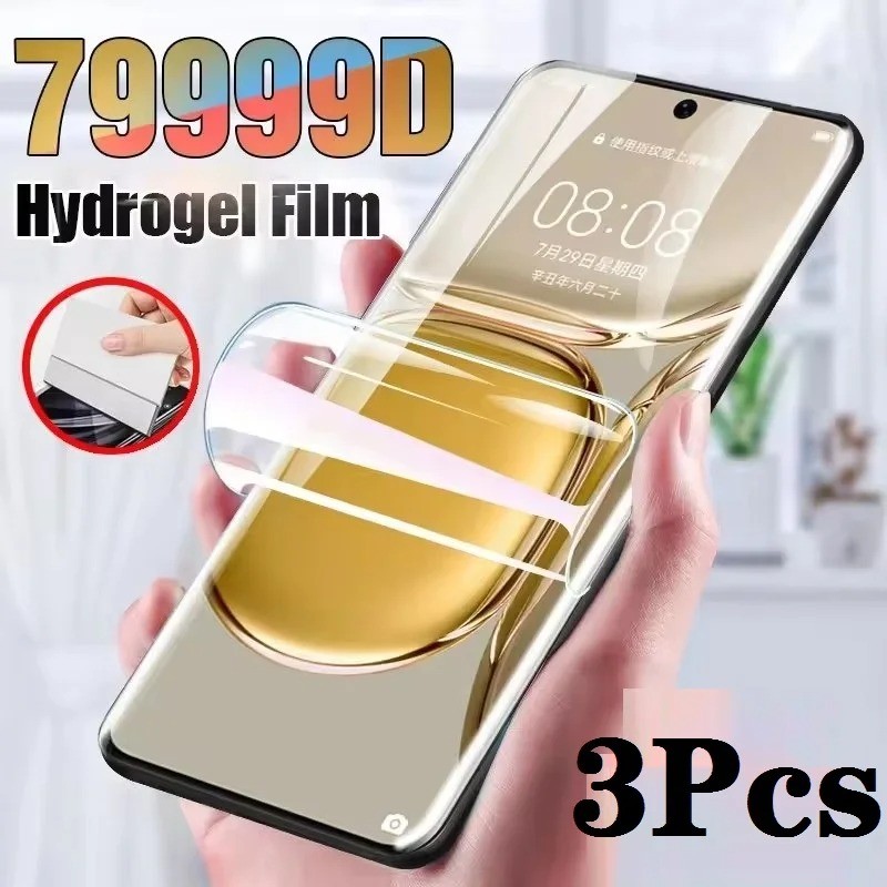 3 ชิ้น 8 พัน High End Anti Blue Light Hydrogel ฟิล์มสําหรับ Honor X50i + X50i X50 GT Pro คลุมทั้งหมด