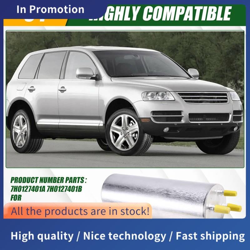 กรองน้ํามันเชื้อเพลิงรถยนต์ 7H0127401บี 7ชม.0127401สําหรับVW 7L6 7LA 2.5TDI Transporter T5 T6 1.9TDI