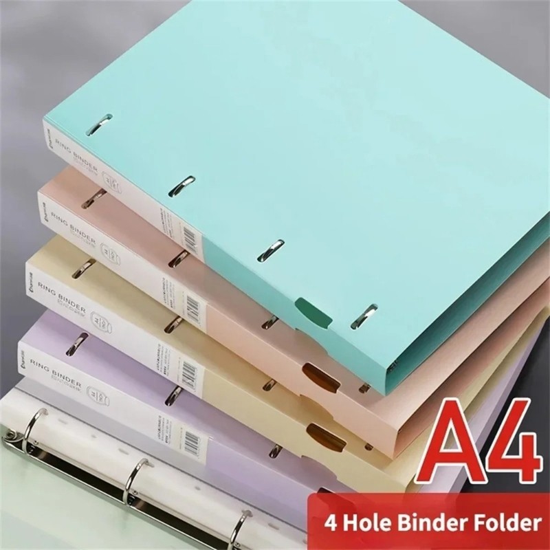 แฟ้ม Stat A4 Folde Display Book โฟลเดอร์เอกสาร 4 ห่วง Binders อุปกรณ์การเรียน