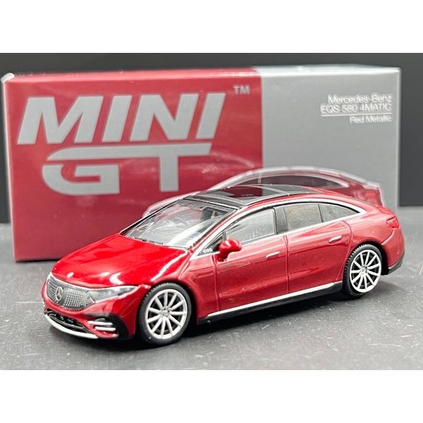 MiniGT
Mercedes-Benz EQS 580 4MATIC Red
Metallic