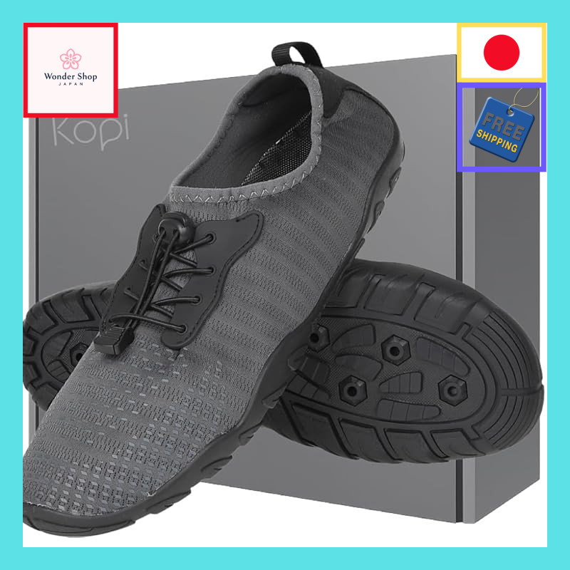 Kopi Barefoot Training Fitness Sneakers Slip-On Room Slippers Ultra Lightweight S (24.0-24.5)  
Kopi