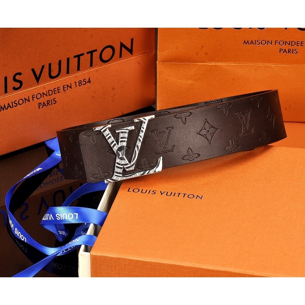 LV Business Fashion The New Casual Leather Belt Men Belt Women Belt