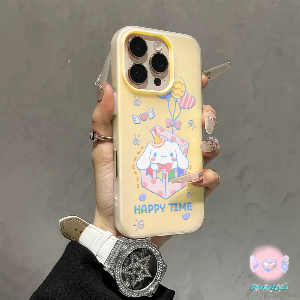 ส่งจากไทย น่ารัก การ์ตูน สีขาว สุนัขที่มีหูใหญ่  เคสยาก สำหรับ iPhone 16 15 14 13 12 11 6 7 8 plus Pro Promax X XR XS ราคา ถูกที่สุด ดีลบีเคเค แกลเลอรีภาพที่ 3