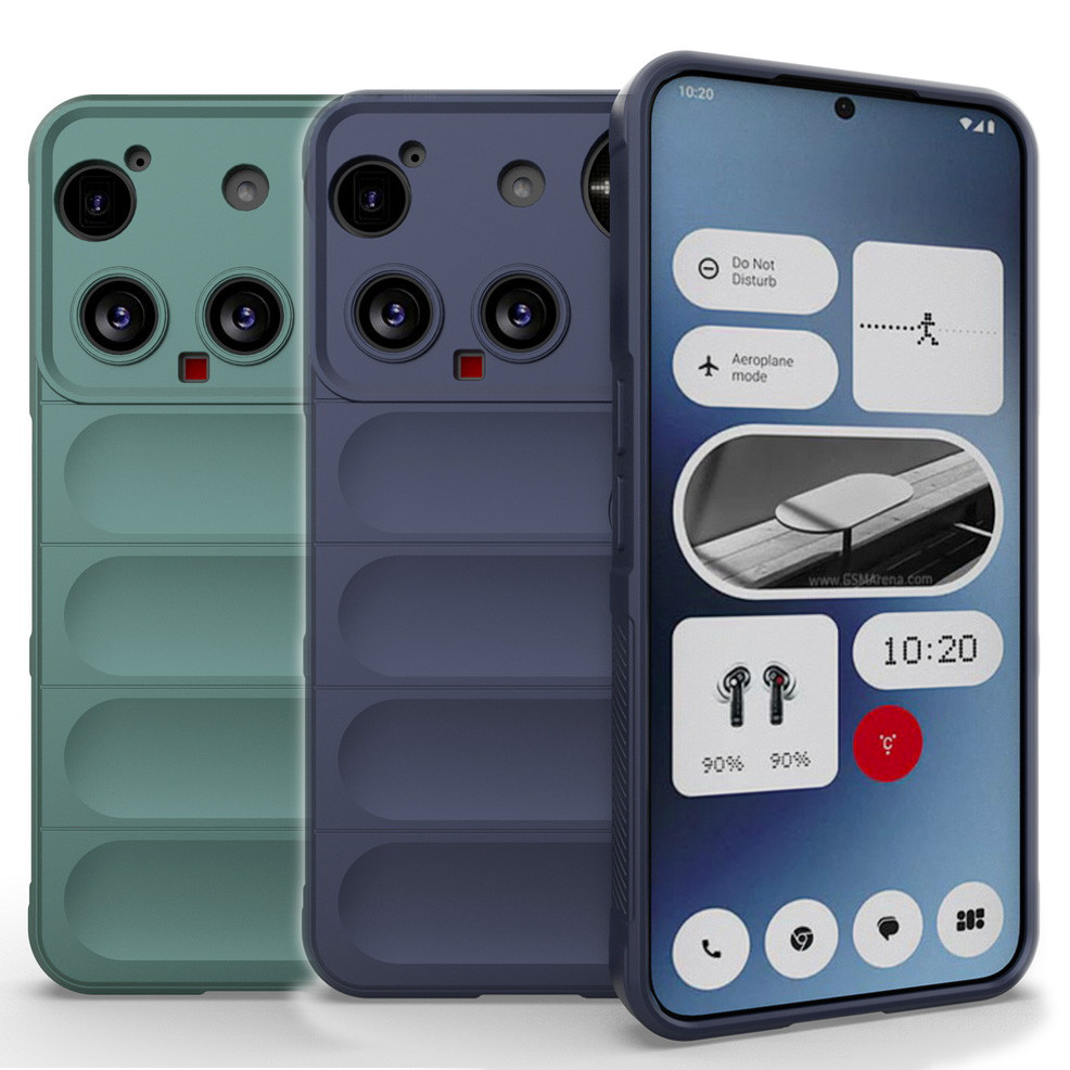 ถุงลมนิรภัย Anti-drop case สําหรับ Nothing Phone 3 เลนส์กันกระแทกซิลิโคนอ่อนนุ่มฝาครอบป้องกันกันชนสําหรับโทรศัพท์ไม่มีอะไร (3)