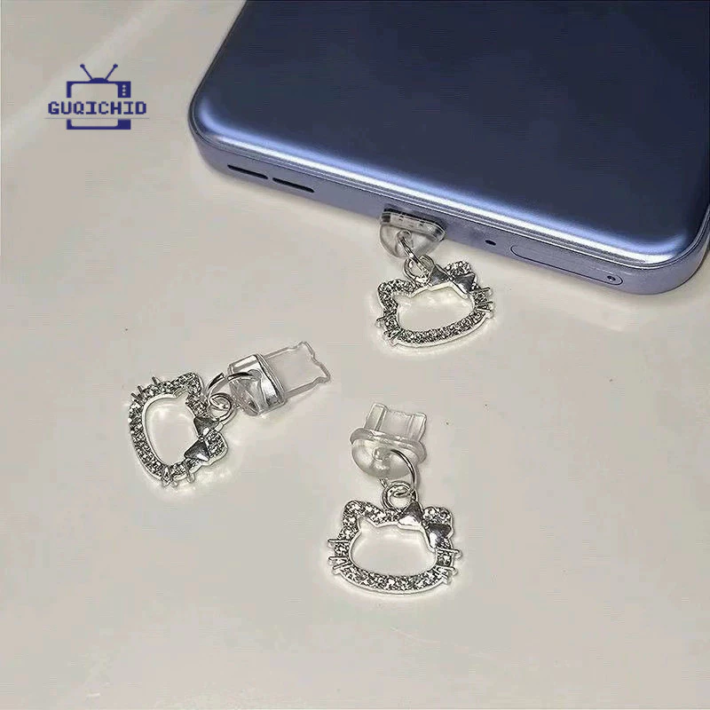 โทรศัพท์ปลั๊กฝุ่นจี้ยโลหะปลั๊กฝุ่นสําหรับประเภท C ชาร์จพอร์ต Protector USB C พอร์ต Anti Dust Stopper หมวกสมาร์ทโฟนอุปกรณ