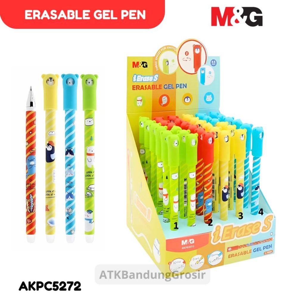 Erasable Gel Pen M&G i Erase S AKPC5272 Erasable Gel Pen Tip 0.5 mm - SINGLE - SHESB