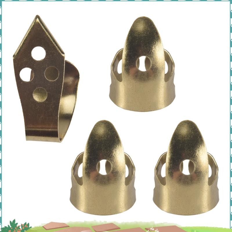 ปิ๊กกีตาร์ + นิ้วชี้ 3 นิ้ว + นิ้วปรับโลหะ Banjo Fingerstyle พร้อมปลอกป้องกัน