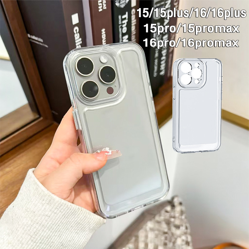 เคสใสกันกระแทก อะคริลิคสำหรับ for iP16 16Pro 16Promax 16plus เคส ไอโฟน16 Pro max