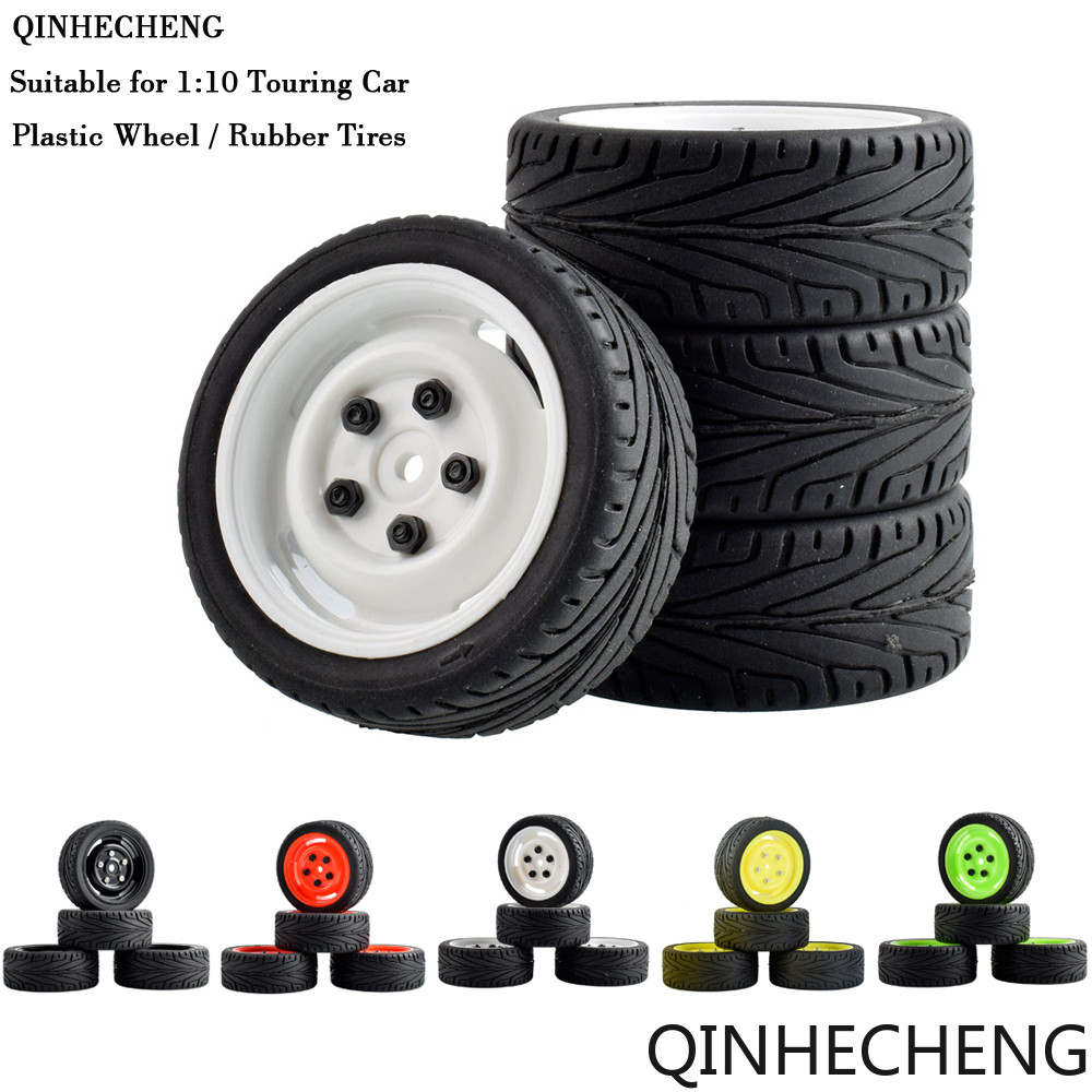 RC Rim51-8010 68 มม.ยางและล้อ 4PCS สําหรับ 1:10 HSP HPI SAKURA D3 Kyosho FW06 ทั่วไป On-Road รถ