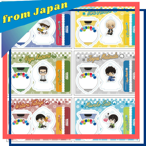 เอนสกาย คอนันนักสืบ สแตนด์อะคริลิคใส 4 กล่องสินค้า ทั้งหมด 6 แบบ 6 ชิ้น ขนาดประมาณ 155×105×13 มม. อะ