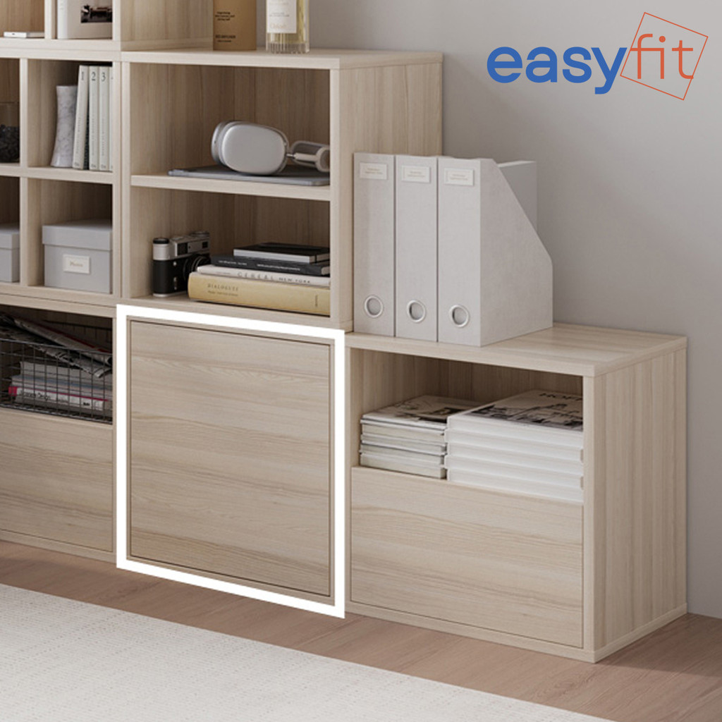 SB Design Square ตู้เก็บของบานเปิด รุ่น Easyfit  40-30-40 สีไม้อ่อน (40x30x40 ซม.)  แบรนด์ SB FURNITURE