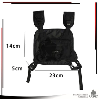 🎒กระเป๋าคาดอก กระเป๋าคาดเอว Vest Bag ความจุขนาดใหญ่ แบบพกพา สไตล์ฮิปฮอป กระเป๋าแฟชั่น สําหรับเล่นกีฬากลางแจ้ง