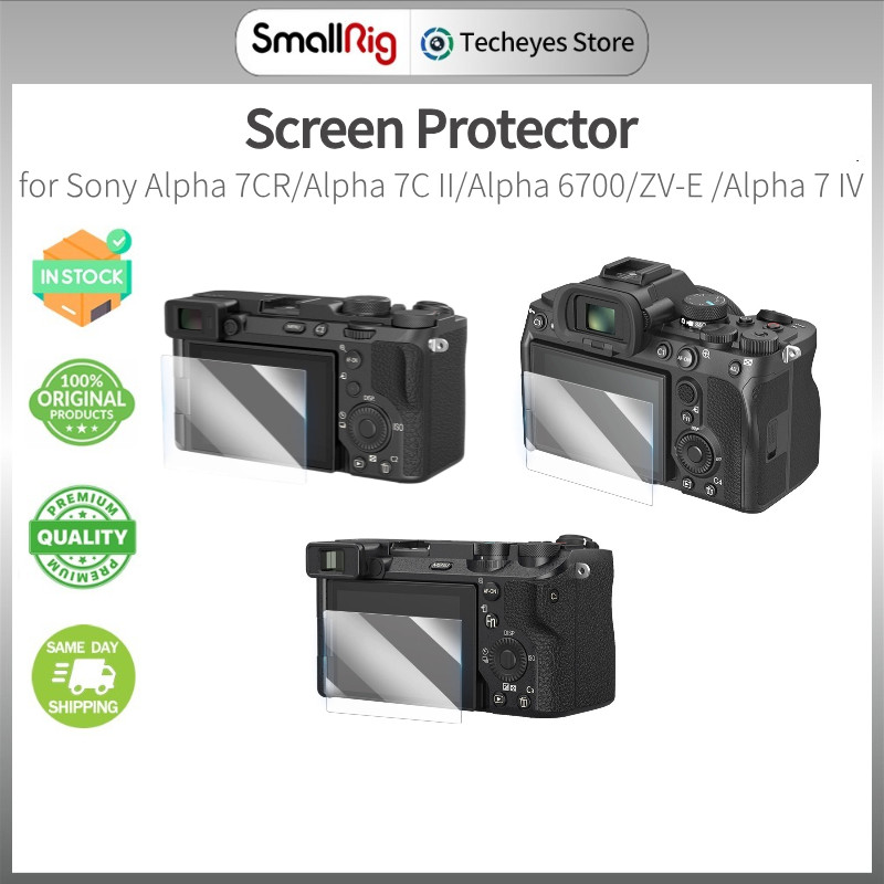 ตัวป้องกันหน้าจอ SMALLRIG สําหรับ Sony Alpha 7CR/Alpha 7C II/Alpha 6700/ZV-E /Alpha 7 IV