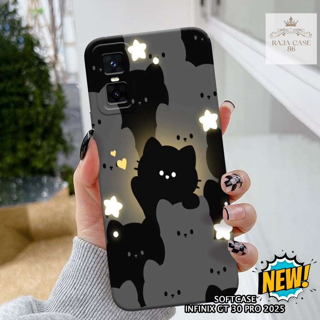 เคส HP Infinix GT 30 Pro - Rajacase - เคส Infinix GT 30 Pro - เคสการ์ตูน Motif - ฟิล์มกันรอยมือถือ -