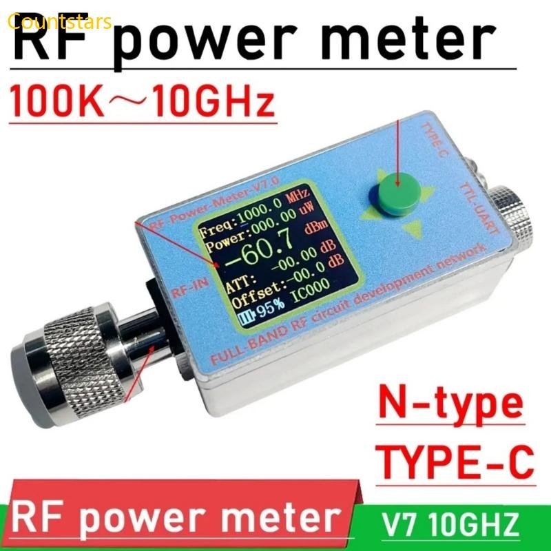COU ใช้งานง่าย RF Power Meter 7 0 พร้อมการเปิดใช้งานข้อมูลความเร็วสูงสุด 500kbps
