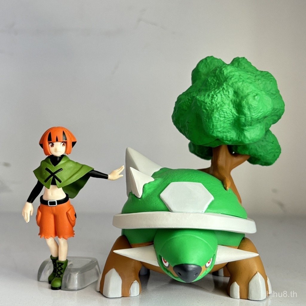 Pokémon Scale World Terrace Turtle ผักสายพันธุ์ Pokémon รูปเครื่องประดับ