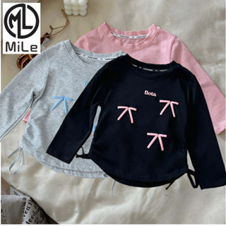 [มล] 90-140ซม ฤดูใบไม้ผลิฤดูใบไม้ร่วงสไตล์ใหม่สาว จุดต่ําสุด…