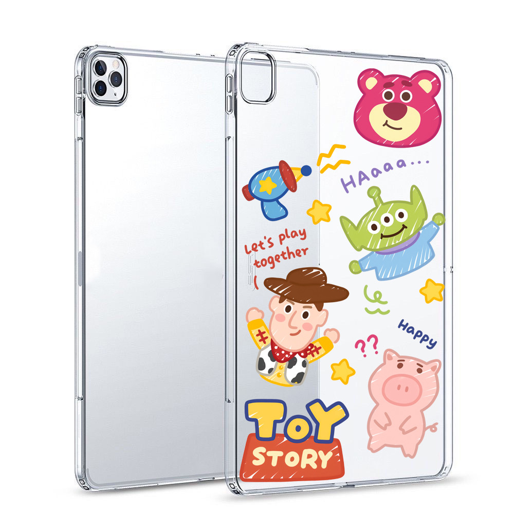 เคสใสกันกระแทก TPU CASE ลายการ์ตูน สำหรับ SAMSUNG Tab S6 lite/Tab A7 lite/Tab S7 PLUS/S8/Tab A8 10.5