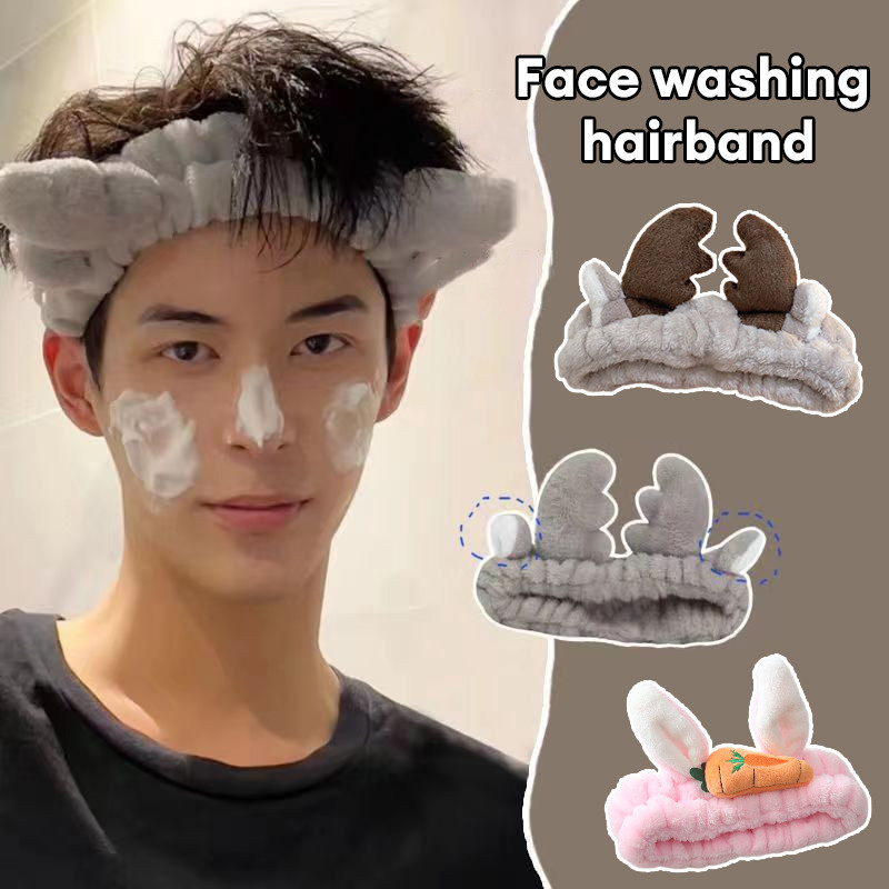 ยูนิเซ็กซ์  เครื่องสำอาง  โฟมล้างหน้า  เรียบง่าย  เครื่องประดับผม  ที่คาดผม  ไฮเอนด์