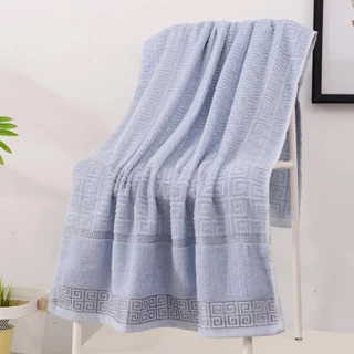 ขนาด 70x140 ซม. ผ้าเช็ดตัว ผ้าขนหนู Cotton คอตตอน100% สีเข้ม ซับน้ำได้ดี สำหรับผู้ใหญ่