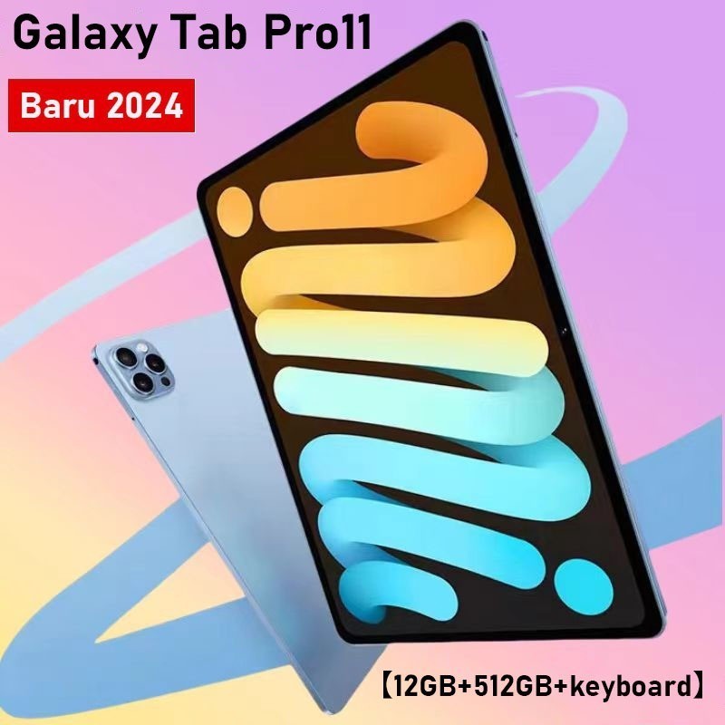 ท็บเล็ต taplet 16GB + 512GB 11.6 นิ้วแHD tablet Android แท็บเล็ต เกมแท็บเล็ต 88000mAh แท็บเล็ต 5G แท