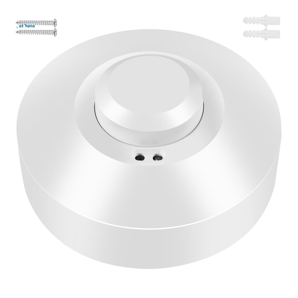 athena55220V 800W เซนเซอร์ไมโครเวฟ Pir Occupancy Body Motion Detector สวิตช์ไฟ