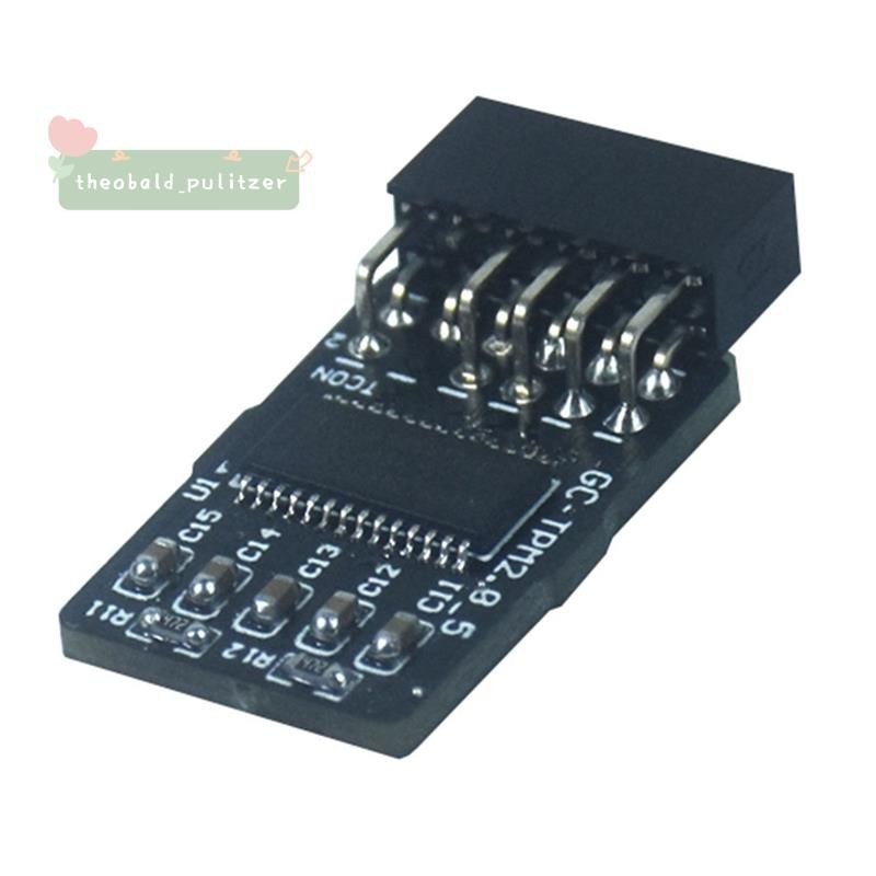 I TPM2.0 โมดูล LPC 12Pin โมดูล SLB9665 11 อัพเกรดสําหรับเมนบอร์ดสําหรับ -TPM2.0 S