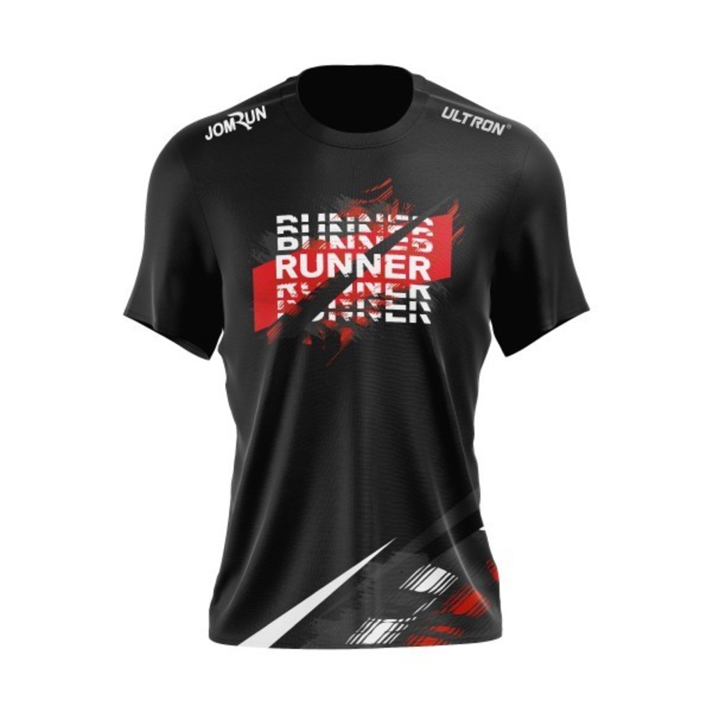 Ultron Jomrun X Runner Elite Top Tshirt Sublimation Jersey Unisex พิมพ์เต็ม