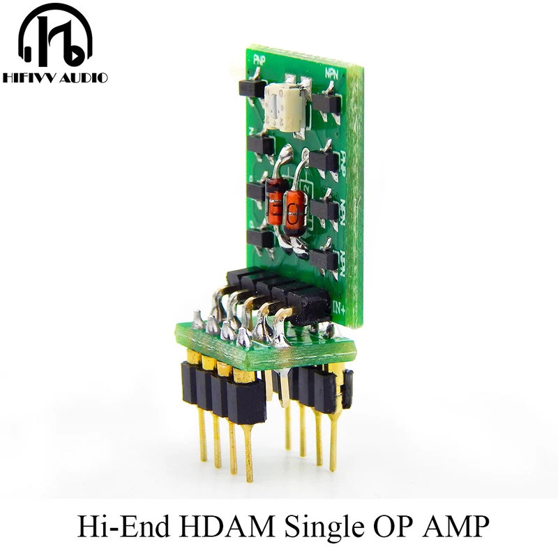 เสียงรบกวนต่ํา Precision Fully Discrete HDAM Single Channel OP AMP HiFi Audio Amplifiers Preamplifie