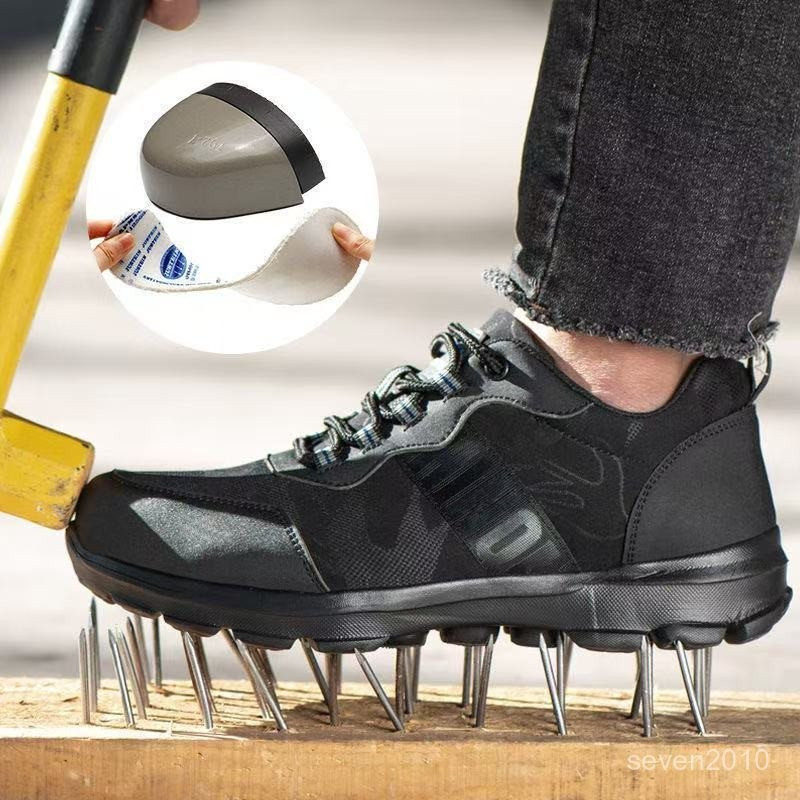 ใหม่ Steel Toe Ultra-Light Men Women Safety Shoes 9OYA MZQY