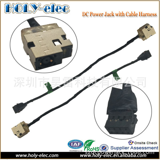 สาย DC Power Jack สําหรับ HP P/N:719318-YD9 P/N:CBL0080-0200